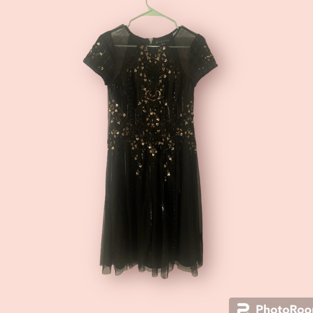 Aidan Mattox beaded dress